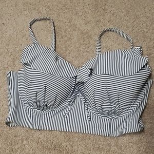 44G Lane Bryant Bathing Suit Top